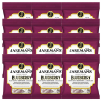Jakemans Soothing Menthol Lozenges Blueberry 73g - Pack of 12