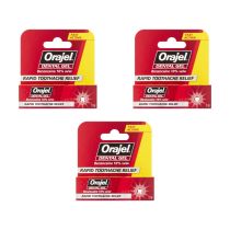 Orajel Dental Gel - Pack of 3