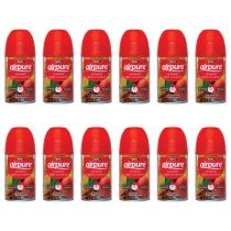 Airpure Automatic Air Freshener Refill Apple Cinnamon 250ml - Pack of 12