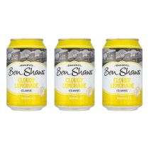 Ben Shaws Cloudy Lemonade Classic Can 330ml - Pack of 3