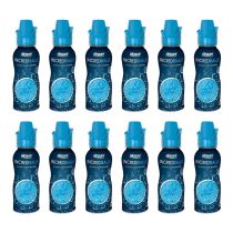 Airpure Incrediballs In-Wash Scent Booster Linen container for 10 washes on a laundry shelf
