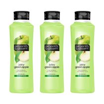 Alberto Balsam Juicy Green Apple Refreshing Shampoo 350ml - Pack of 3