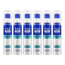 Nuage Men Shaving Oil With Menthol Cool & Smooth Shave 20ml - Pack of 6