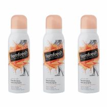 Femfresh Feminine Freshness Deodorant 125ml - Pack of 3