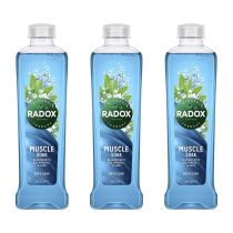 Radox Bath Muscle Soak 500ml - Pack of 3