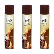 Insette Furniture Polish Natural 300ml - Pack of 3