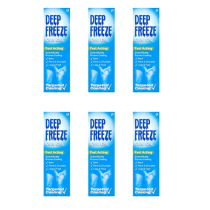 Deep Freeze Pain Relief Cold Gel 100g (Packaging may vary) - Pack of 6