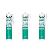 Bond It Multi-Mate Multipurpose Sealant Translucent 310ml - Pack of 3