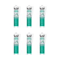 Bond It Multi-Mate Multipurpose Sealant Translucent 310ml - Pack of 6