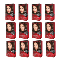 Revlon Colorsilk Beautiful Color Brown Black - Pack of 12