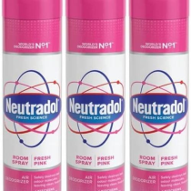 Neutradol Fresh Pink Room Spray 300ml - Pack of 3
