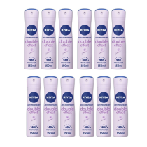 Nivea Double Effect Antiperspirant Deodorant 150Ml - Pack of 12