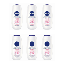 Nivea shower indulgent moisture rose 250ml - Pack of 6