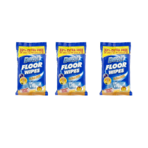 Duzzit Quick Cleaning Floor Wipes 24 Wipes - Pack of 3