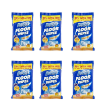 Duzzit Quick Cleaning Floor Wipes 24 Wipes - Pack of 6