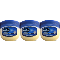 Vaseline Original Petroleum Jelly 100ml - Pack of 3