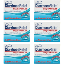 Galpharm Diarrhoea Relief 2mg Capsules 6’s - Pack of 6