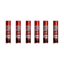 Car-Pride Spray Wax Long Lasting Showroom Finish Superfast Formula 300ml - Pack of 6