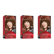 Revlon Colorsilk Beautiful Color Medium Golden Brown 43 - Pack of 3