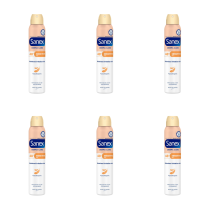 Sanex Deodorant Spray Dermo Sensitive - Pack of 6
