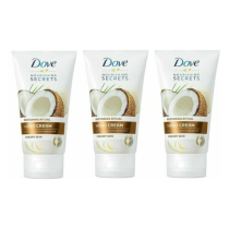 Dove Hand Cream With Coconut Oil & Almond Milk Restoring Care 75ml - Pack of 3