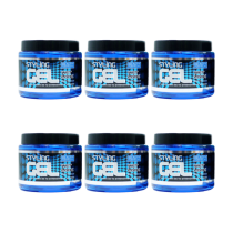 Beauty Formulas Wet Look Styling Gel for Hair 500ml - Pack of 6