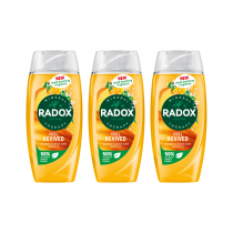 Radox Mineral Therapy Feel Revived Shower Gel Mandarin & Lemongrass 250ML - Pack of 3