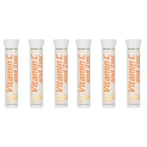 Vitamin Store Effervescent Vit C & Zinc Tabs - Pack of 6