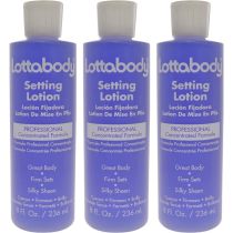 Lottabody Setting Lotion 236ml - Pack of 3