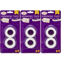 Hemming Tape 10 Meter Roll Twin Pack - Pack of 3