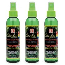 Fantasia IC Brazilian Hair Oil Keratin Spray Treatment 171ml - Pack of 3