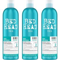 TIGI Urban Antidotes Recovery Moisturising Conditioner for Dry, Damaged Hair 750ml - Pack of 3