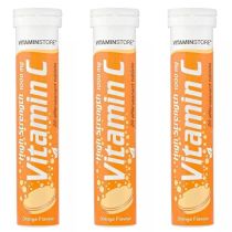 Vitamin Store Effervescent Vitamin C Tabs - Pack of 3