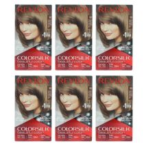 Revlon Colorsilk Hair Dye Permanent Light Ash Brown 50 - Pack of 6