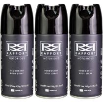 Rapport Notorious Deodorant Body Spray 150ml - Pack of 3