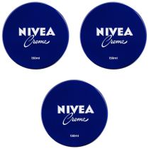 Nivea Moisturizing Cream Tin 150ml - Pack of 3