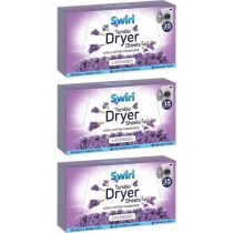 Swirl Laundry Sheets Lavender 35pk - Pack of 3