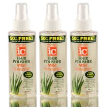 Fantasia IC Hair Polisher Mist Aloe Spray 6oz 178ml - Pack of 3