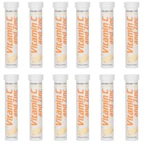 Vitamin Store Effervescent Vit C & Zinc Tabs - Pack of 12