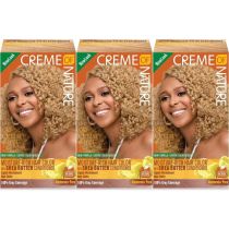 Creme of Nature Hair Colour Moisture Rich Shea Butter Lightest Blonde C43 - Pack of 3