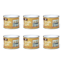 151 Coatings Premium Shine Metallic Gold Paint 180ML - Pack of 6