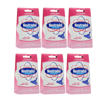 Neutradol Vac Sac Fresh Pink Vacuum Deodorizer 3x Sachets - Pack of 6
