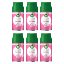 Air Wick Pure Air Freshener Cherry Blossom Freshmatic Refill 250ML - Pack of 6
