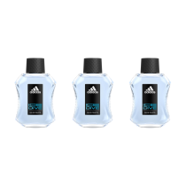 Adidas Ice Dive Men’s Eau De Toilette Spray Fresh Fragrance EDT 100ml - Pack of 3