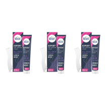 Veet Expert Legs & Body Hair Removal Cream 200ml - Pack of 3