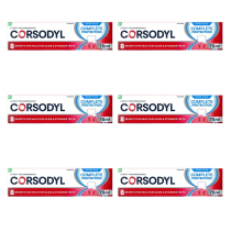 Corsodyl Complete Protection Extra Fresh Toothpaste 75ml - Pack of 6