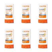 Calypso Invisible Spf 50 Sun Protection Stick 15g - Pack of 6