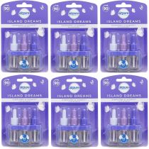 Airpure Symphony of Scents Plug-in 3 Refills Island Dreams - Pack of 6