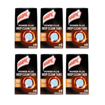 Harpic Power Plus Toilet Deep Clean Limescale 6 Tablets - Pack Of 6