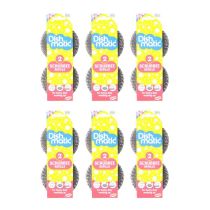 Dishmatic Scrubbee Refills 2 PK - Pack of 6